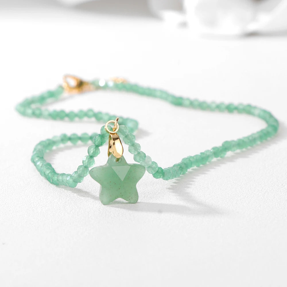 Collier pierre aventurine